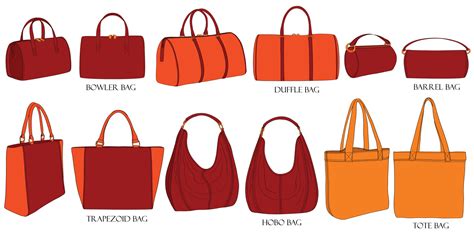 different types of tote bags.